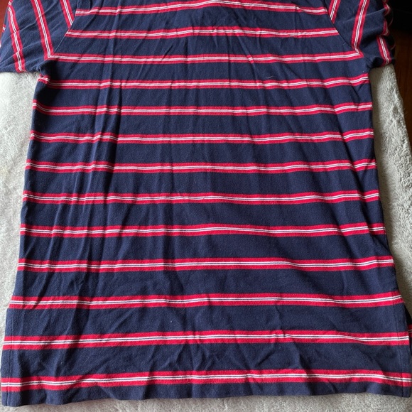 Polo Ralph Lauren Navy, Red & white Striped Polo Shirt size XL - Picture 4 of 4